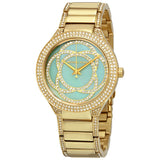 Buy Shop Michael Kors Kerry Mother of Pearl Dial Gold Steel Strap Watch for Women - MK3481 USA Online