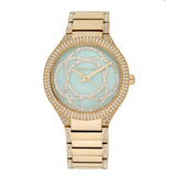 Buy Shop Michael Kors Kerry Mother of Pearl Dial Gold Steel Strap Watch for Women - MK3481 USA Online