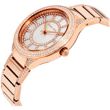 Buy Shop Michael Kors Kerry Mother of Pearl Dial Rose Gold Steel Strap Watch for Women - MK3313 USA Online