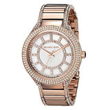 Buy Shop Michael Kors Kerry Mother of Pearl Dial Rose Gold Steel Strap Watch for Women - MK3313 USA Online