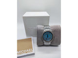 Buy Shop Michael Kors Kerry Mother of Pearl Dial Silver Stainless Steel Strap Watch for Women - MK3395 USA Online