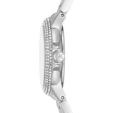 Buy Shop Michael Kors Kerry Mother of Pearl Dial Silver Stainless Steel Strap Watch for Women - MK3395 USA Online