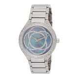 Buy Shop Michael Kors Kerry Mother of Pearl Dial Silver Strap Watch for Women - MK3480 USA Online