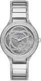Buy Shop Michael Kors Kerry Mother of Pearl Dial Silver Strap Watch for Women - MK3480 USA Online