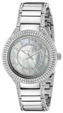 Buy Shop Michael Kors Kerry Mother of Pearl Dial Silver Strap Watch for Women - MK3480 USA Online