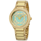 Buy Shop Michael Kors Kerry Mother of Pearl Dial Gold Steel Strap Watch for Women - MK3481 USA Online
