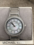Buy Shop Michael Kors Kerry Silver Tone Silver Steel Strap Watch for Women - MK3311 USA Online