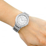 Buy Shop Michael Kors Kerry Silver Tone Silver Steel Strap Watch for Women - MK3311 USA Online