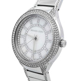 Buy Shop Michael Kors Kerry Silver Tone Silver Steel Strap Watch for Women - MK3311 USA Online