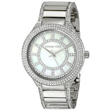 Buy Shop Michael Kors Kerry Silver Tone Silver Steel Strap Watch for Women - MK3311 USA Online