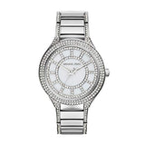 Buy Shop Michael Kors Kerry Silver Tone Silver Steel Strap Watch for Women - MK3311 USA Online