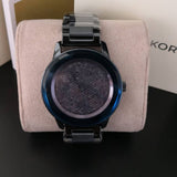 Buy Shop Michael Kors Kinley Blue Dial Blue Steel Strap Watch for Women - MK6246 USA Online
