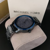Buy Shop Michael Kors Kinley Blue Dial Blue Steel Strap Watch for Women - MK6246 USA Online