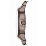 Buy Shop Michael Kors Kinley Brown Dial Brown Steel Strap Watch for Women - MK6245 USA Online