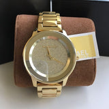 Buy Shop Michael Kors Kinley Gold Dial Gold Steel Strap Watch for Women - MK6209 USA Online