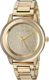 Buy Shop Michael Kors Kinley Gold Dial Gold Steel Strap Watch for Women - MK6209 USA Online