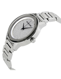 Buy Shop Michael Kors Kinley Diamond Pave Silver Dial Silver Steel Strap Watch for Women - MK5996 USA Online