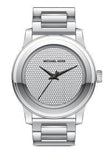 Buy Shop Michael Kors Kinley Diamond Pave Silver Dial Silver Steel Strap Watch for Women - MK5996 USA Online