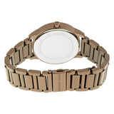 Buy Shop Michael Kors Kinley Brown Dial Brown Steel Strap Watch for Women - MK6245 USA Online