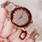 Buy Shop Michael Kors Kinley Rose Gold Dial Rose Gold Steel Strap Watch for Women - MK6210 USA Online