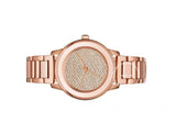 Buy Shop Michael Kors Kinley Rose Gold Dial Rose Gold Steel Strap Watch for Women - MK6210 USA Online