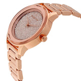Buy Shop Michael Kors Kinley Rose Gold Dial Rose Gold Steel Strap Watch for Women - MK6210 USA Online