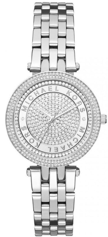 Buy Shop Michael Kors Darci Silver Dial Silver Steel Strap Watch for Women - MK3476 USA Online