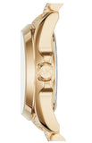 Michael Kors Bradshaw Gold Dial Gold Steel Strap Watch for Women - MK6487