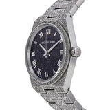 Buy Shop Michael Kors Channing Diamonds Black Dial Silver Steel Strap Watch for Women - MK6089 USA Online