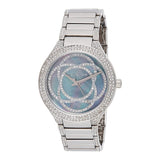 Buy Shop Michael Kors Kerry Mother of Pearl Dial Silver Strap Watch for Women - MK3480 USA Online