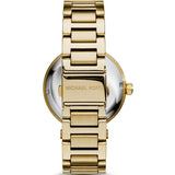 Buy Shop Michael Kors Skylar Green Dial Gold Steel Strap Watch for Women - MK6065 USA Online