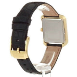 Buy Shop Michael Kors Lake Quartz White Dial Black Leather Strap Watch For Women - MK2762 USA Online
