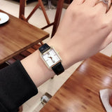 Buy Shop Michael Kors Lake Quartz White Dial Black Leather Strap Watch For Women - MK2762 USA Online