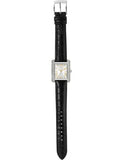 Buy Shop Michael Kors Lake Quartz White Dial Black Leather Strap Watch For Women - MK2762 USA Online
