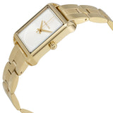 Buy Shop Michael Kors Lake Quartz White Dial Gold Steel Strap Watch For Women - MK3644 USA Online