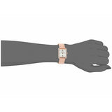 Buy Shop Michael Kors Lake Quartz White Dial Pink Leather Strap Watch For Women - MK2763 USA Online