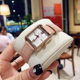 Buy Shop Michael Kors Lake Quartz White Dial Pink Leather Strap Watch For Women - MK2763 USA Online