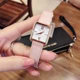 Buy Shop Michael Kors Lake Quartz White Dial Pink Leather Strap Watch For Women - MK2763 USA Online