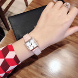 Buy Shop Michael Kors Lake Quartz White Dial Pink Leather Strap Watch For Women - MK2763 USA Online
