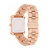 Buy Shop Michael Kors Lake Quartz White Dial Rose Gold Steel Strap Watch For Women - MK3645 USA Online