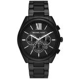Buy Shop Michael Kors Langford Chronograph Black Dial Black Steel Strap Watch For Men - MK8993 USA Online