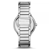 Buy Shop Michael Kors Lauryn Analog Crystals Silver Dial Silver Steel Strap Watch For Women - MK3717 USA Online