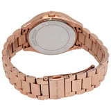 Buy Shop Michael Kors Lauryn Blue Dial Rose Gold Steel Strap Watch for Women - MK3723 USA Online