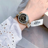 Buy Shop Michael Kors Lauryn Crystal Pave Black Dial Two Tone Steel Strap Watch For Women - MK4403 USA Online