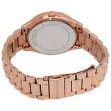Buy Shop Michael Kors Lauryn Blue Dial Rose Gold Steel Strap Watch for Women - MK3723 USA Online