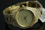 Buy Shop Michael Kors Lauryn Crystals Gold Dial Gold Steel Strap Watch For Women - MK3930 USA Online