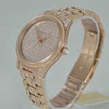 Buy Shop Michael Kors Lauryn Crystals Rose Gold Dial Rose Gold Steel Strap Watch For Women - MK3931 USA Online
