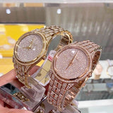 Buy Shop Michael Kors Lauryn Crystals Rose Gold Dial Rose Gold Steel Strap Watch For Women - MK3931 USA Online