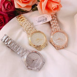 Buy Shop Michael Kors Lauryn Crystals Rose Gold Dial Rose Gold Steel Strap Watch For Women - MK3931 USA Online