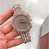 Buy Shop Michael Kors Lauryn Crystals Rose Gold Dial Rose Gold Steel Strap Watch For Women - MK3931 USA Online